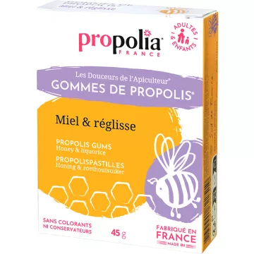 Propolia Propolis Honig & Lakritz Gummibärchen