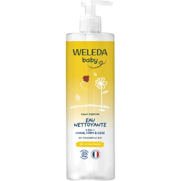 Weleda Детская очищающая вода с календулой без аромата 400 мл