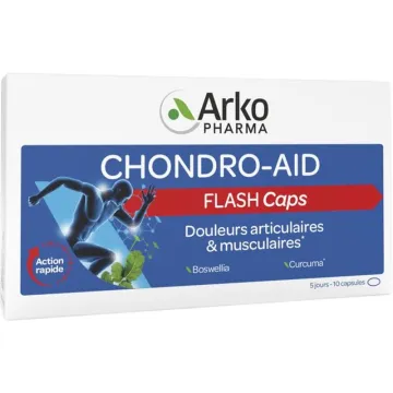 Chondro-Aid Flash Caps de Arkopharma, 10 cápsulas