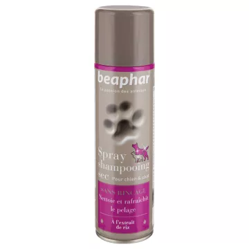Beaphar Shampooing Premium Sec Sans Rinçage Spray 250 ml