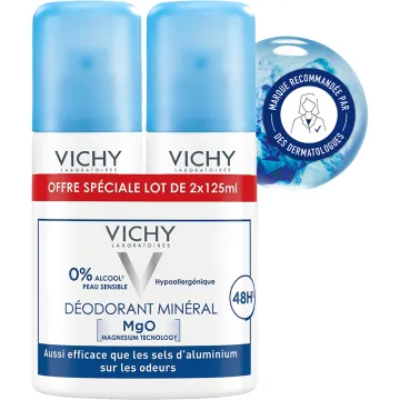 Vichy Aluminium Salt Free 48h Mineral Deodorant Spray 125 ml