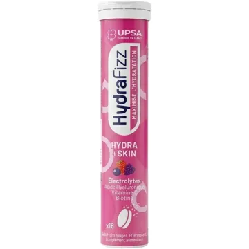 Hydrafizz Hydra + Skin UPSA 16 comprimés effervescents