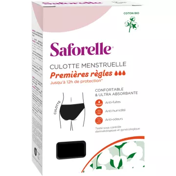 Saforelle Culotte Menstruelle Premières Règles 12-14 ans