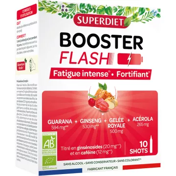 Superdiet Booster Flash Fatigue Intenso e Fortificante 10 shot