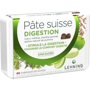 Lehning Pâte Suisse Digestion 40 gommes à sucer