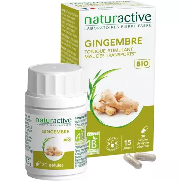 Naturactive Organic Ginger 30 capsules