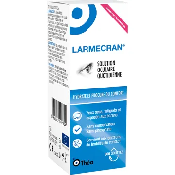 Larmecran Solution Ophtalmique Hydratante 10 ml