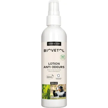 Biovetol Organic Odour Control Lotion for Dogs & Cats 240 мл 