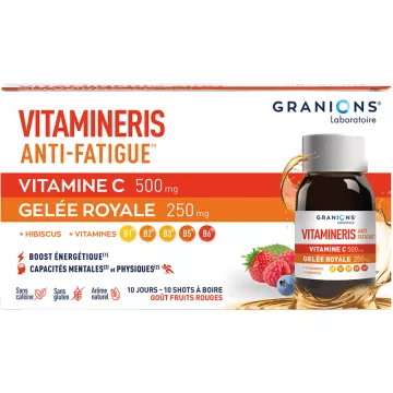 Granions Vitamineris Anti-Fatiga 10 disparos