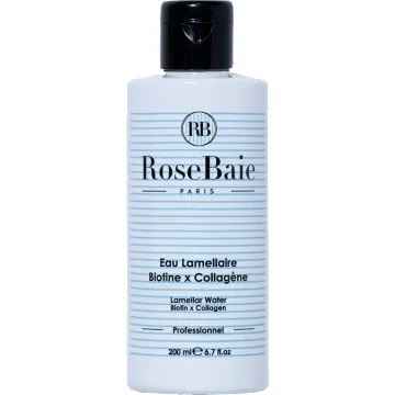 Eau Lamellaire Cheveux RoseBaie Biotine Collagène 200ml
