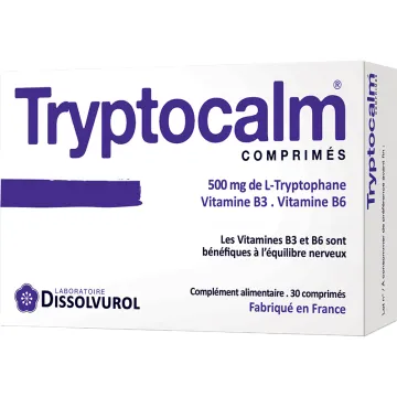 Tryptocalm Dissolvurol Zenuwbalans 30 tabletten