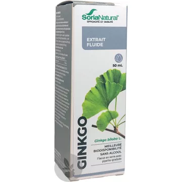 Soria Natural Ginkgo Extrait fluide 50ml