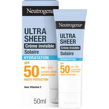 Neutrogena Crema hidratante solar ultrabrillante SPF50