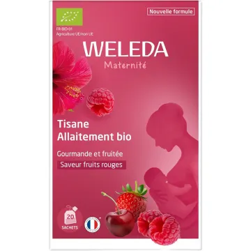 Weleda Maternità Tisana allattamento biologica Frutti Rossi Bustine