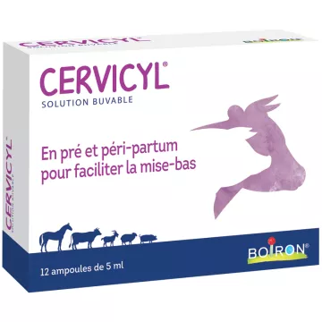 Cervicyl GA Solution Buvable Boiron 12 ampoules de 5 ml 