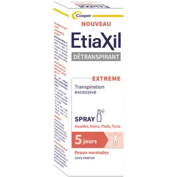 Etiaxil Detranspirant Extreme Normale Haut Spray 30 ml