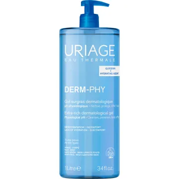 Uriage Gel Douche Surgras Dermatologique Derm-Phy 1L