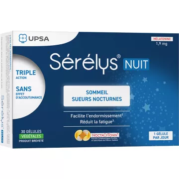 Sérélys Nuit Trastorno del Sueño 30 cápsulas