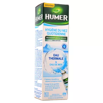 Humer Soluzione Nasale Acqua Termale + Acqua di Mare 100 ml