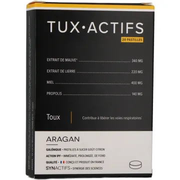 TuxActifs 20 Synactifs-Lutschtabletten