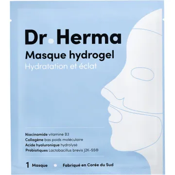 Гидрогелевая маска Dr Herma Hydration & Radiance 