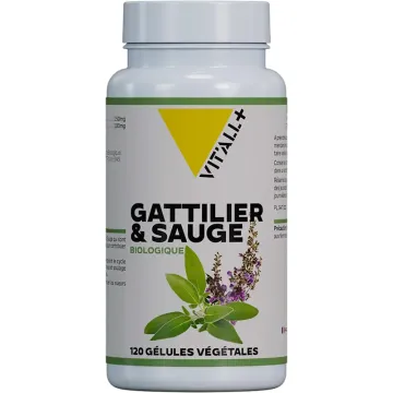 Vitall+ Kuisboom & Salie Bio 120 vegetarische capsules