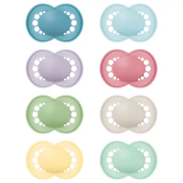 Mam Pacifier Original Colors of Nature +6 Months Uni set of 2 Ref 67