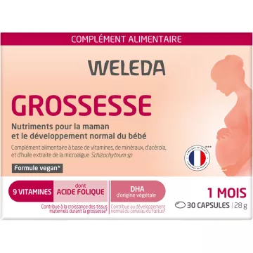 Weleda Complément Alimentaire Grossesse 30 capsules