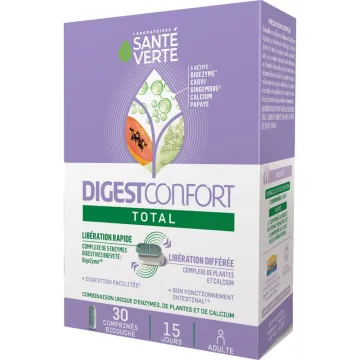 Santé Verte DigestConfort Total 30 zweischichtige Tabletten