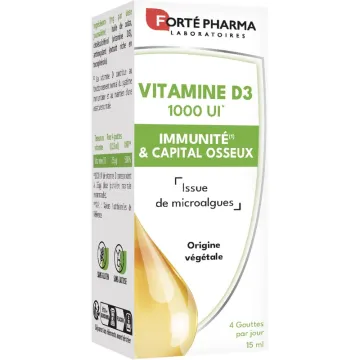 Forté Pharma Vitamina D3 1000 UI 15 ml