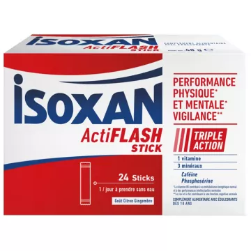 Isoxan Actiflash Boosters 24 palos