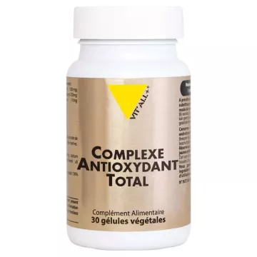 Vitall + Complexe Anti-Oxydant Total 30 Gélules Végétales