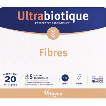 Ultrabiotique Fibres 10 sticks