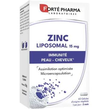 Forte Pharma Zinc Liposomal 15 mg 60 Gélules