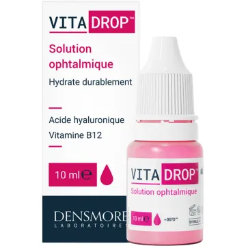 Vitadrop Feuchtigkeitsspendende Augentropfen Vitamin B12 Densmore