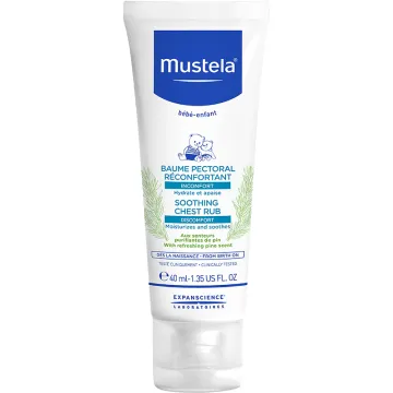 Mustela Bébé-Enfant Baume Pectoral Réconfortant 40 ml