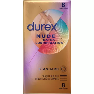 Durex Kondom Nude Extra Lubricated /8