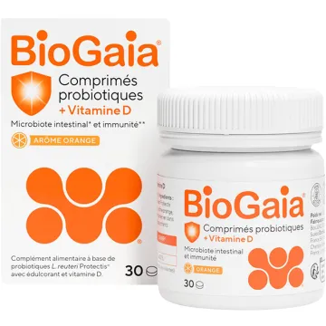 Biogaia Vitamin D Probiotic 30 Chewable tablets