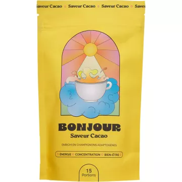 Bonjour Bebida con Setas Adaptogénicas Sabor Cacao 90g