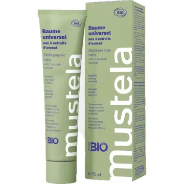 Mustela Bio Balsamo Universale con 3 estratti di avocado 75 ml