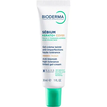 Bioderma Sébium Kerato+ Cover Gel-Crème Teinté 30 ml