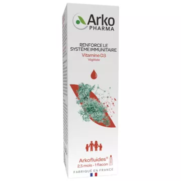 Garrafa Arkofluids Vitamina D3 Vegetal 15 ml