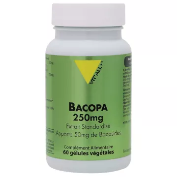 BACOPA MONNIERI Brahmi 100 мг ВИТАЛЛ+ 60 таблеток