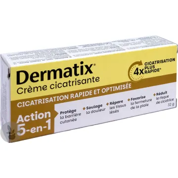 Crème cicatrisante 5 en 1 32 g Dermatix