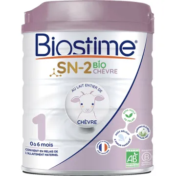 Biostime 1 Lait en Poudre Chèvre 0-6 Mois 800 g
