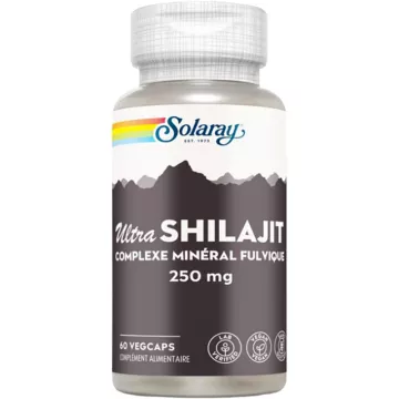 Solaray Ultra Shilajit Complesso minerale fulvico 250 mg 