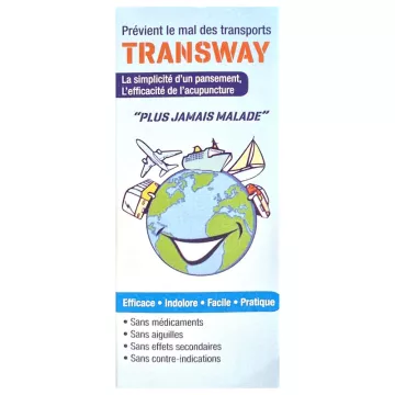 Transway Pflaster gegen Übelkeit Packung mit 3 Paaren