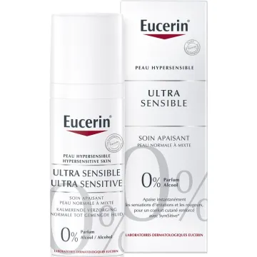 Eucerin UltraSensible Tratamento Calmante para Pele Normal a Mista 50 ml