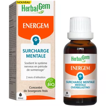 Herbalgem Energem Mentale Überlastung bio 30 ml