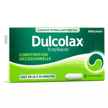 Dulcolax 6 Zetpillen tegen constipatie